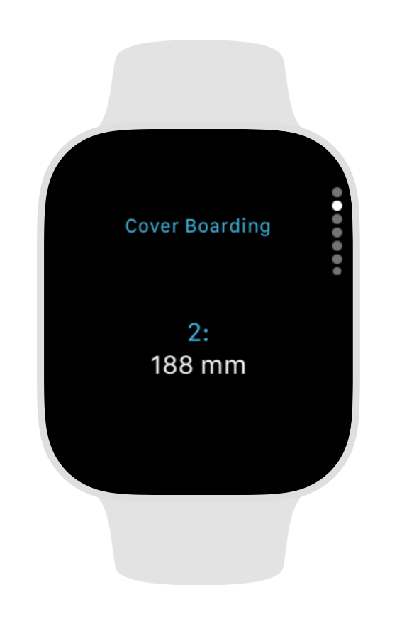 Cover Boarding on Apple Watch