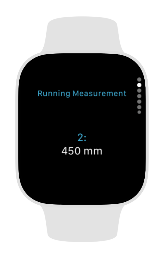 Running Measurement on Apple Watch